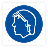 MA272 Hairnet Sign with Head Hairnet
