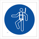 Safety Harness  Sign MA447