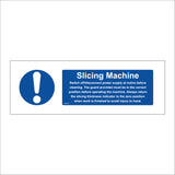 Slicing Machine Switch Off/Disconnect Power Supply At Mains Before Cleaning. Sign MA450