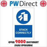 Stack Correctly Sign MA478