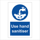 Use Hand Sanitiser Sign MA612