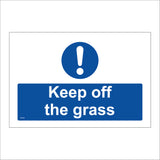Keep Off The Grass Sign MA758