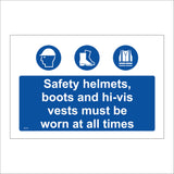 MA795 Safety Helmets Boots Hivis Vests Worn All Times