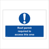 MA803 Roof Permit Required To Access This Area