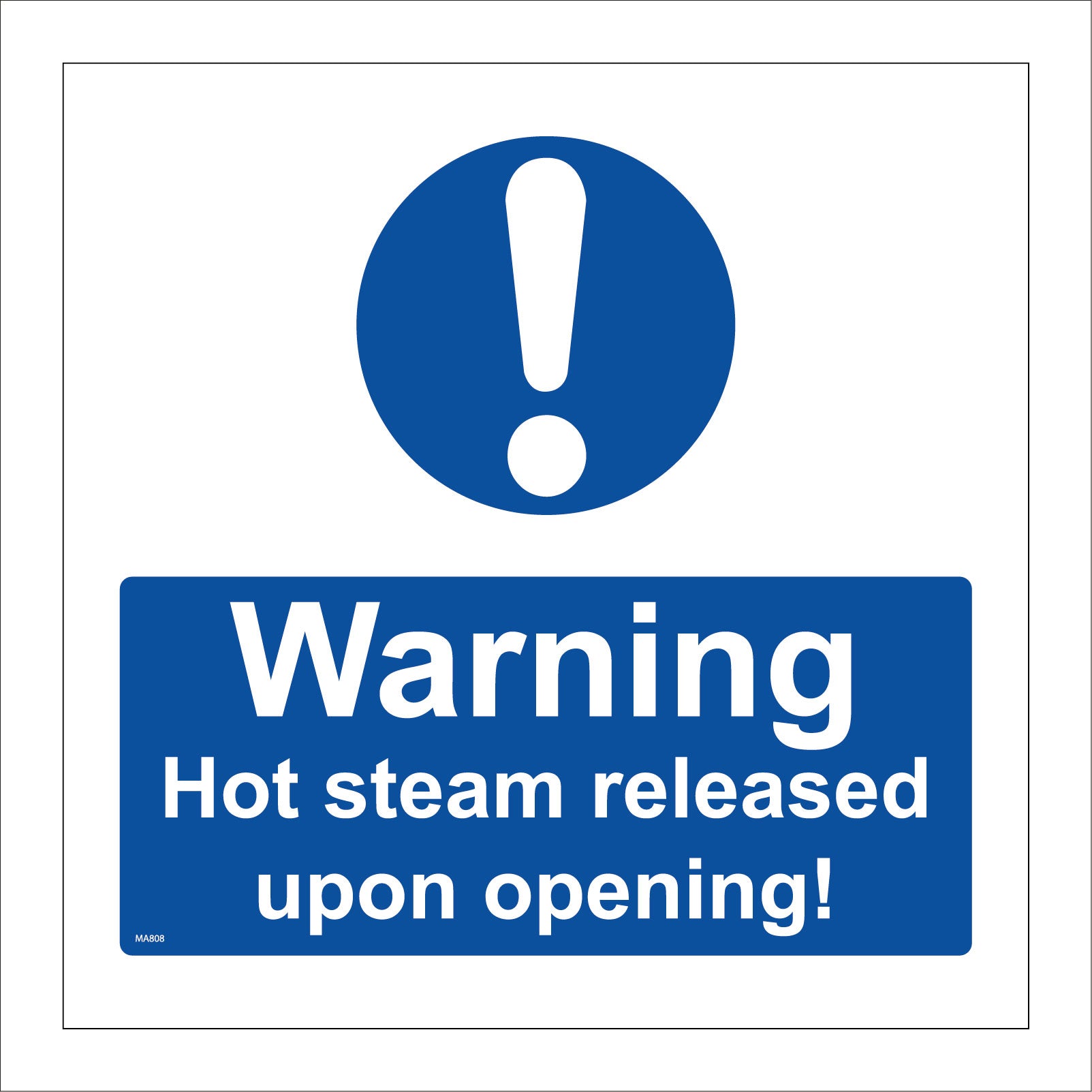 Hot Steam Sign
