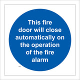 MA830 Fire Door Close Automatically On Operation Fire Alarm