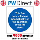 MA830 Fire Door Close Automatically On Operation Fire Alarm