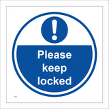 MA833 Doors Kept Closed When Not in Use