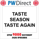 MA861 Taste Season Taste Again