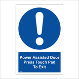 MA869 Power Assisted Door Press Touch Pad To Exit