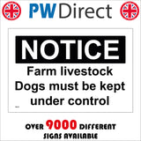 MA870 Farm Livestock Dogs Under Control Cattle Sheep Lambs