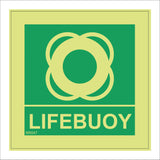 MR047 Lifebuoy Sign with Lifebuoy