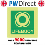 MR047 Lifebuoy Sign with Lifebuoy