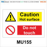 AWBL005 Made To Order Sign Wash Hands Sink Pots Utensils Raw Food