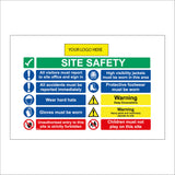 MU321 Site Safety Logo Company Choice Deep Excavations Gloves