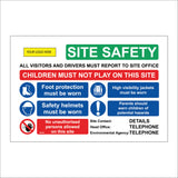 MU324 Site Safety Logo Company Choice Personalise Boots Gloves
