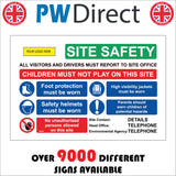 MU324 Site Safety Logo Company Choice Personalise Boots Gloves
