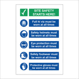 MU325 Site Safety PPE Mandatory Safety Protection