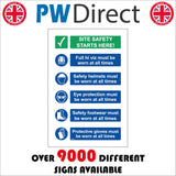 MU325 Site Safety PPE Mandatory Safety Protection