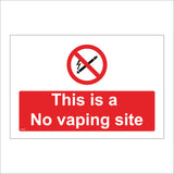NS096 This Is A No Vaping Site