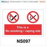 ABL004 Custom Construction Traffic Tidy Site Safety Entrance Signs