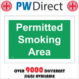 NS098 Permitted Smoking Area