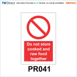 AWBP005 Custom Sign Made To Order Wash Hands Food Preparation Hygiene