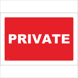 PR173 Private Sign