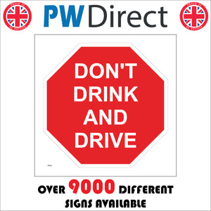 PR226 Don't Drink And Drive Sign