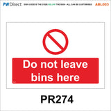 ABL003 Recycling Choice Custom Text Words Refuse Bins Dog Poo