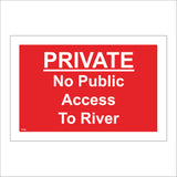 PR388 Private No Public Access To River Jetty Pier Tow Path