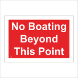 PR403 No Boating Beyond This Point