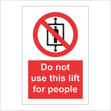 PR436 Do Not Use This Lift For People