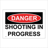 PR469 Danger Shooting In Progress Target Practice Weapons