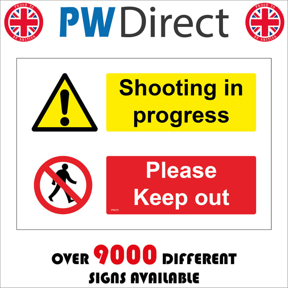 PR473 Shooting In Progress Please Keep Out