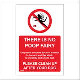 PR499 There Is No Poop Fairy Please Clean Up After Your Dog