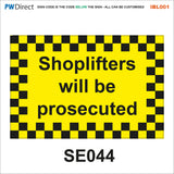 IBL001 Cash Accepted Shoplifters Prosecuted Dogs Welcome Sale