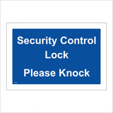 SE103 Security Control Lock Please Knock Safety