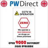 SE117 CCTV In Operation Zero Tolerance On Drugs