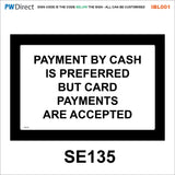 IBL001 Cash Accepted Shoplifters Prosecuted Dogs Welcome Sale