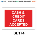 IBL001 Cash Accepted Shoplifters Prosecuted Dogs Welcome Sale