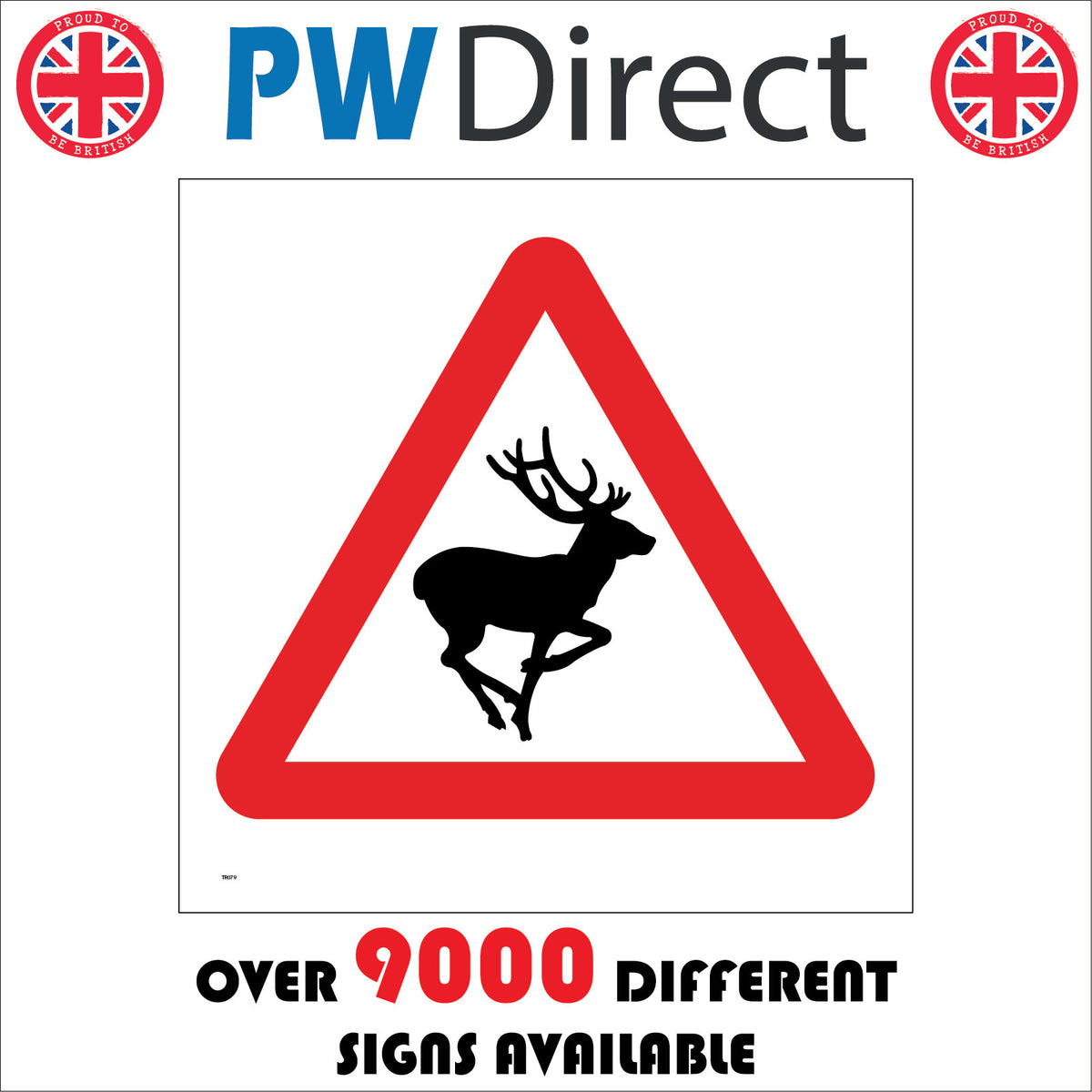 Deer On Board Caution Signs