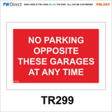 PBL002 Keep Off Drive No Parking Clear Access Grass Man Made