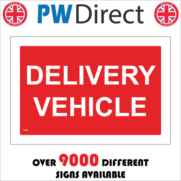 Delivery Vehicle Sign – PWDirect