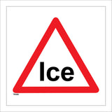 TR490 Ice Slippy Try Your Brakes Winter Ford Water Frost Snow Cars