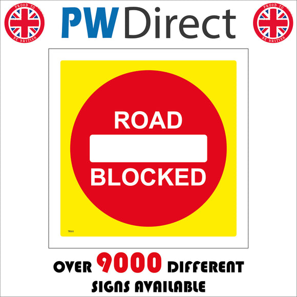 TR505 Road Blocked Accident Diversion Traffic Vehicles Wide Load