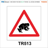 TSQ002 Road Safety Animals Wildlife Seasons Winter Hazard