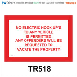 AWBL004 Made Order Danger Electricity Meter Car Charging Isolate