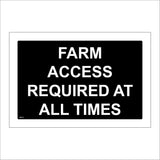 TR519 Farm Access Required At All Times
