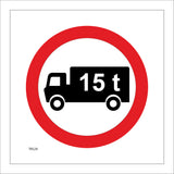 TR529 15 t Maximum Weight Ton Tonnes Truck Lorry Wagon Fifteen